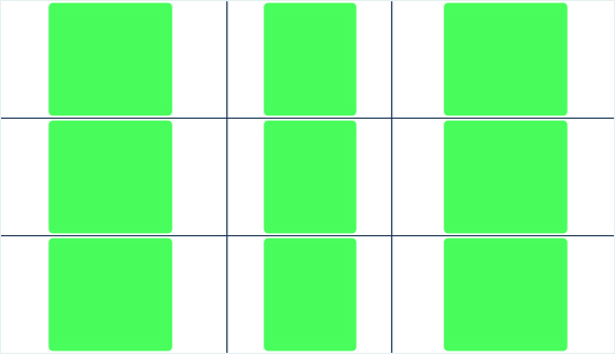 justify items center example